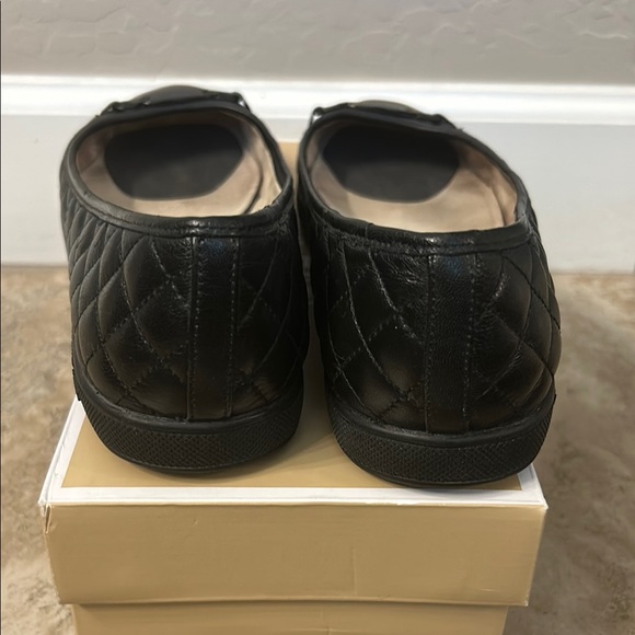Michael Kors Black Quilted Flats - Picture 4 of 7